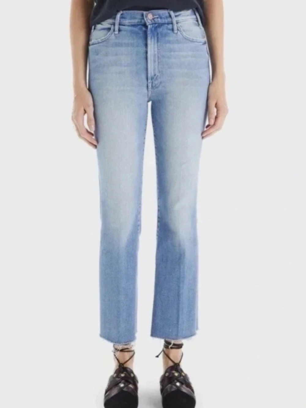 Mother Denim Hustler Fray, Au Revoir, 28 (altered length)